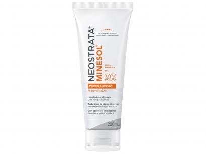 Protetor Solar Facial e Corporal Minesol FPS 99 - Corpo & Rosto 200ml
