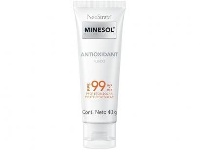 Protetor Solar Facial Minesol FPS 99 Antioxidant - 40g