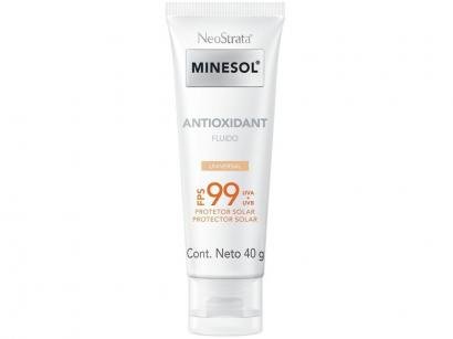 Protetor Solar Facial Minesol FPS 99 - Antioxidant Universal 40g