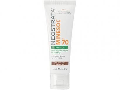 Protetor Solar Facial Neostrata FPS 70 Pele Negra - Oil Control Minesol 40g