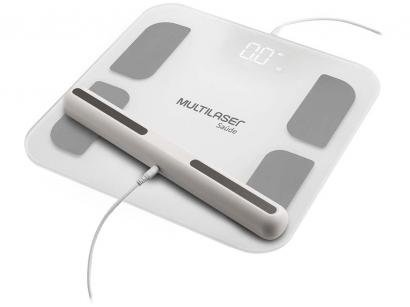 Balança Digital de Bioimpedância Bluetooth - até 180kg Multilaser HC060