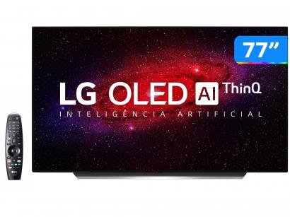 Smart TV Ultra HD 4K OLED IPS 77" LG OLED77CXPSA - Wi-Fi Bluetooth Inteligência Artificial 4 HDMI