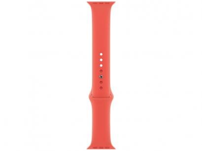 Pulseira Apple Watch Esportiva 44mm Rosa Cítrico - Original