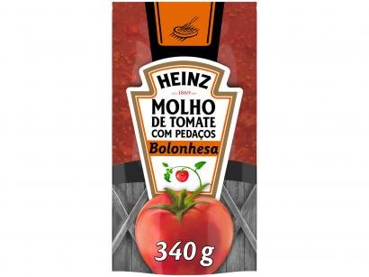 Molho de Tomate Bolonhesa Heinz - 340g