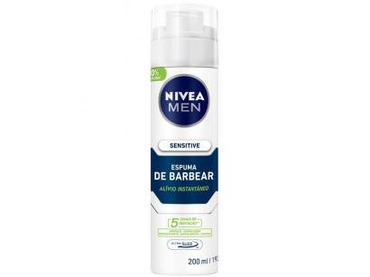 Espuma de Barbear Nivea Men Sensitive - 200ml