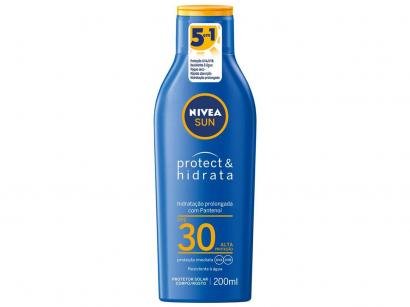 Protetor Solar Corporal Nivea FPS 30 Sun - Protect & Hidrata 200ml