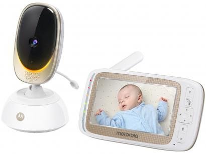 Babá Eletrônica Motorola Comfort 85 Connect - com Câmera Visão Noturna Alcance até 300m
