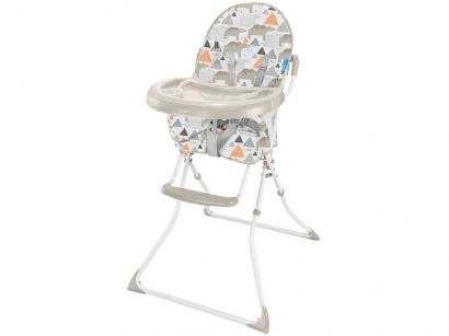 Cadeira de Alimentação Alta Multikids Baby - Slim Ursos 1 Posição de Altura 15kg