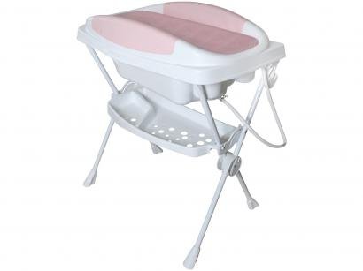 Banheira de Bebê Galzerano com Suporte e Trocador - Premium 20kg