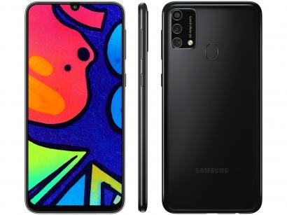 Smartphone Samsung Galaxy M21s 64GB Preto 4G - Octa-Core 4GB RAM 6,4" Câm. Tripla + Selfie 32MP