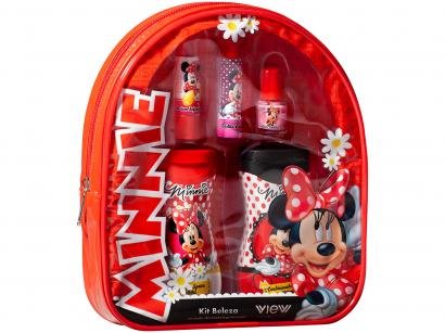 Kit Beleza Infantil Minnie View 5 Peças