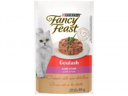 Ração Úmida para Gato Adulto Sachê Fancy Feast - Goulash Atum 85g