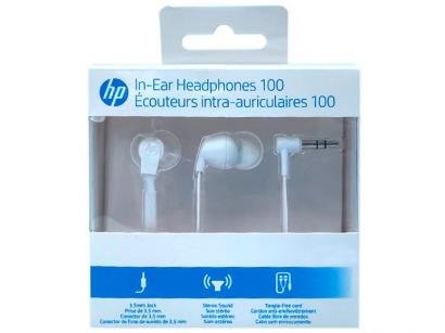 Fone de Ouvido HP H100 Intra-auricular Branco