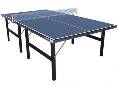 Mesa de Ping Pong Dobrável 15mm Procópio - 115 com 2 Raquetes 3 Bolinhas Rede e Suporte