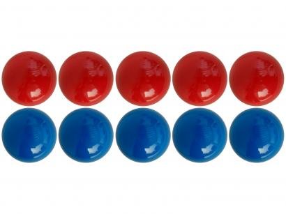 Jogo de Bola para Sinuca Bilhar Snooker Lisa - 50mm Procópio Mata-Mata 10 Unidades