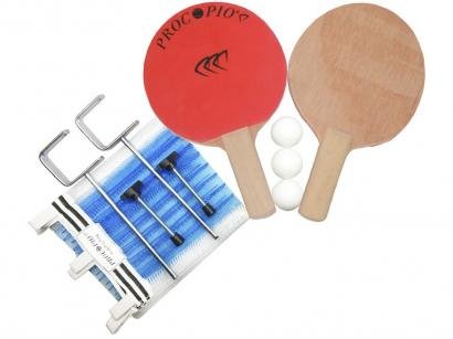 Kit Ping Pong/Tênis de Mesa Procópio 18213 - 8 Peças