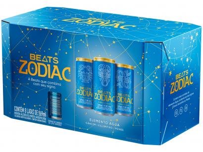 Skol Beats Zodiac Elemento Água 269ml 8 Unidades