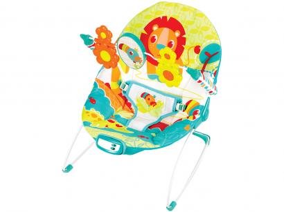 Cadeirinha de Descanso Mastela Reclinável - Vibratória com Móbile Sinfonia Pássaro até 11kg