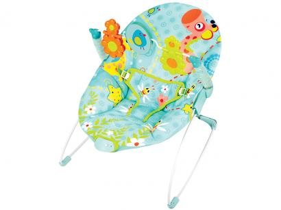 Cadeirinha de Descanso Mastela Vibratória - com Móbile Carnaval Girafa até 11kg