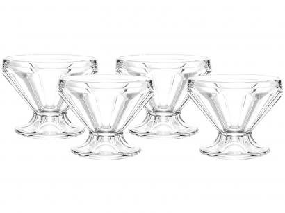 Jogo de Taças para Sobremesas 150ml - 4 Peças Vemplast Paris