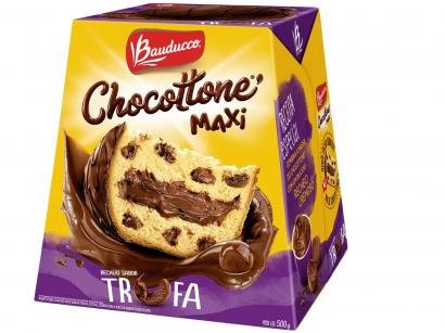 Chocotone Trufado Bauducco Maxi Trufa 500g