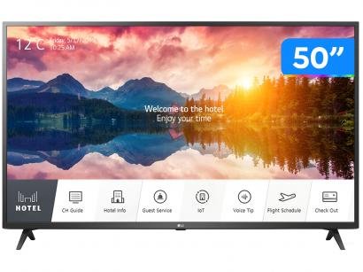 Smart TV 4K LED IPS 50" LG Hotel Pro: Centric - 50US660H0SD.BWZ Wi-Fi Bluetooth 3 HDMI 2 USB
