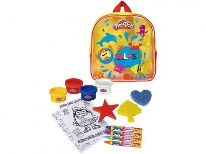 Kit de Pintura Play Doh - Mochila Criativa de Atividades Fun