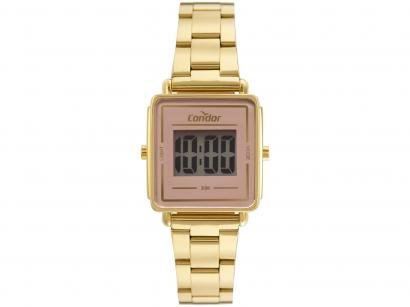 Relógio Feminino Digital Condor - COBJ3220AC/4T Dourado