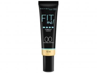 Corretivo Facial Líquido Maybelline Fit Me! - 00 Amarelo 10ml
