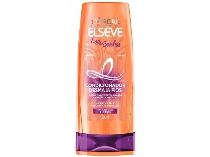 Condicionador Elseve Liso dos Sonhos - Desmaia Fios 200ml
