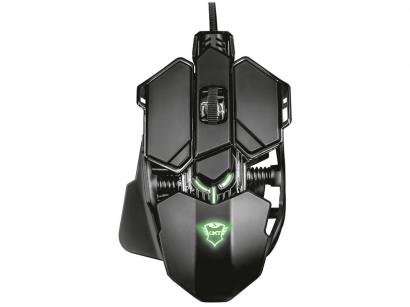 Mouse Gamer Trust Óptico 4000DPI 10 Botões - GXT 138 X-Ray Original