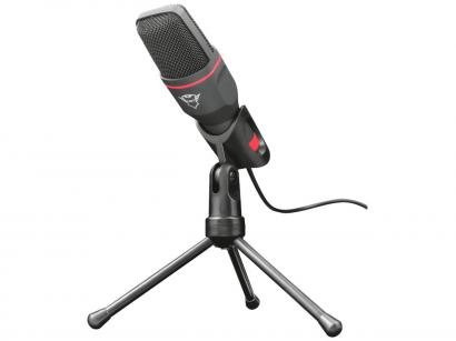 Microfone Gamer de Mesa Trust GXT 212 Mico - com Tripé