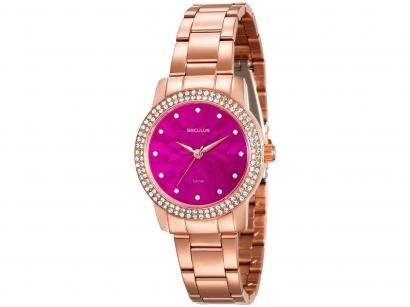 Relógio Feminino Seculus Analógico - 20548LPSVRS2 Rosé Gold
