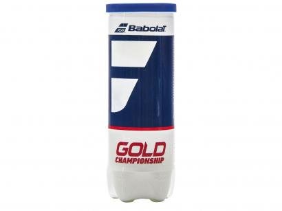 Bola de Tênis Babolat Gold Championship - Tubo com 3 Bolas