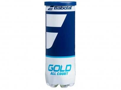 Bola de Tênis Babolat Gold All Court - Tubo com 3 Bolas