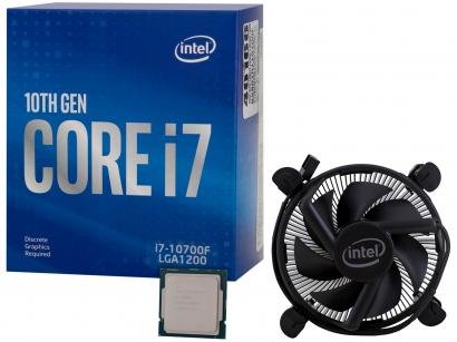 Processador Intel Core i7 10700F 2.90GHz - 4.80GHz Turbo 16MB