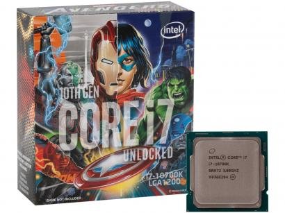 Processador Intel Core i7 10700K Avengers Edition - 3.80GHz 5.10GHz Turbo 16MB