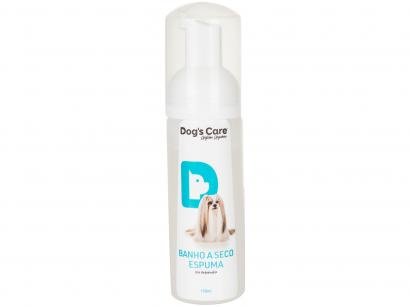 Banho a Seco para Cães e Gatos Spray - Dogs Care Espuma 150ml