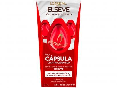 Cápsula de Tratamento Elseve Reparação Total 5