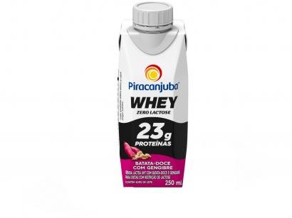 Bebida Láctea Piracanjuba Zero Lactose Whey - Batata Doce com Gengibre 250ml