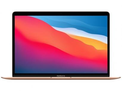 Macbook Air 13,3" Apple M1 8GB - 512GB SSD Dourado