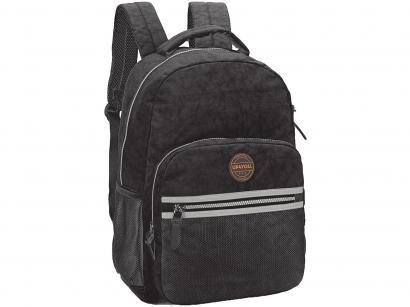 Mochila Juvenil Masculina Tam. G Luxcel - UP4YOU Preto