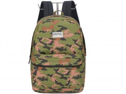 Mochila Juvenil Masculina Tam. G Luxcel - UP4YOU Militar