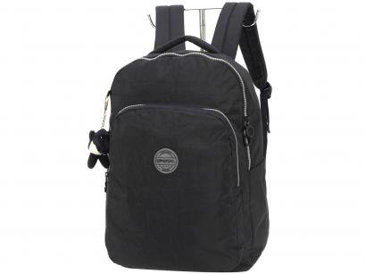 Mochila Juvenil Feminina Tam. G Luxcel UP4YOU - Preta