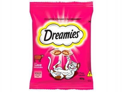 Petisco para Gatos Adulto Dreamies Carne Tentadora - 40g