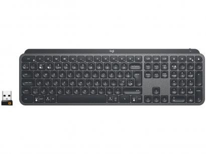 Teclado sem Fio Logitech Preto MX KEYS