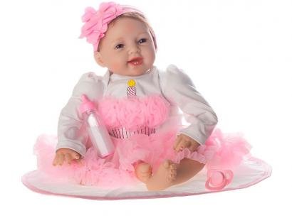 Boneca Reborn Enchanted 52cm - com Acessórios Laura Baby