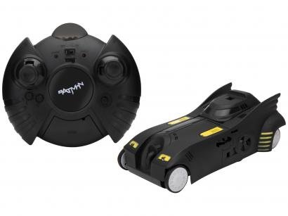 Carrinho de Controle Remoto Batman - Gravidade Zero 7 Funções Candide Preto