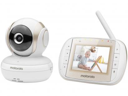 Babá Eletrônica Motorola MBP30A com Câmera - Visão Noturna Alcance até 300m