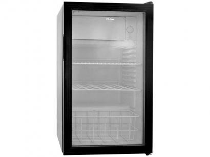 Frigobar Philco 85L Preto com Porta de Vidro - PFG85PG